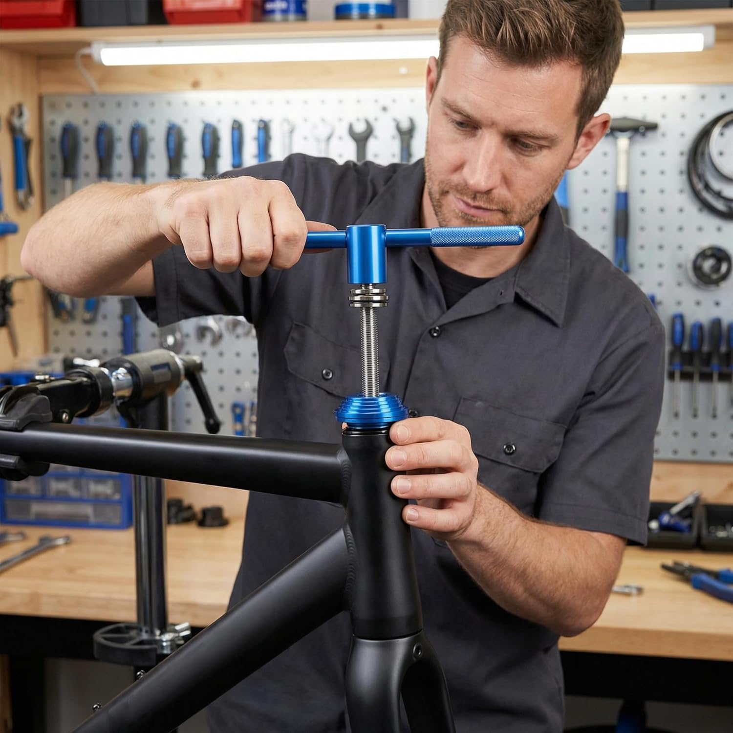 Bicycle bowl set press in tool, BB axle installation tool, press in wrist set repair riding equipment,Bicycle Bike Heads